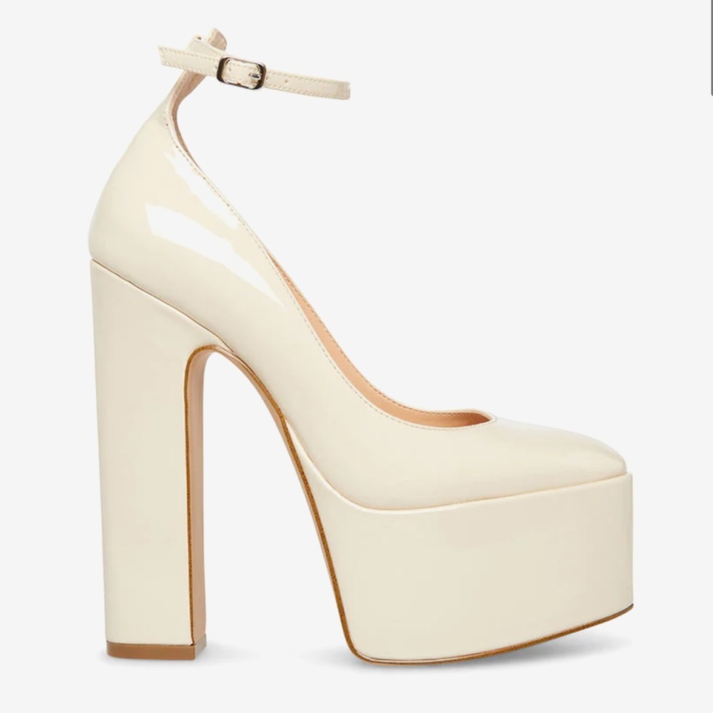 Steve Madden Skyrise Pump Bone Patent